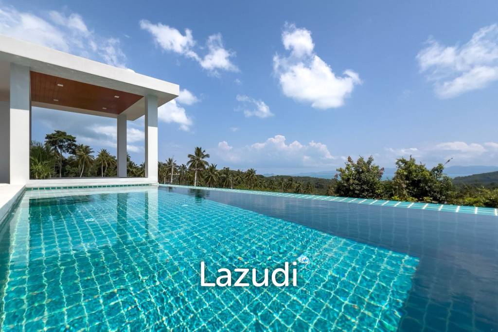 Modern Sea View Villa – 3 Bedrooms in Ban Tai, Koh Samui