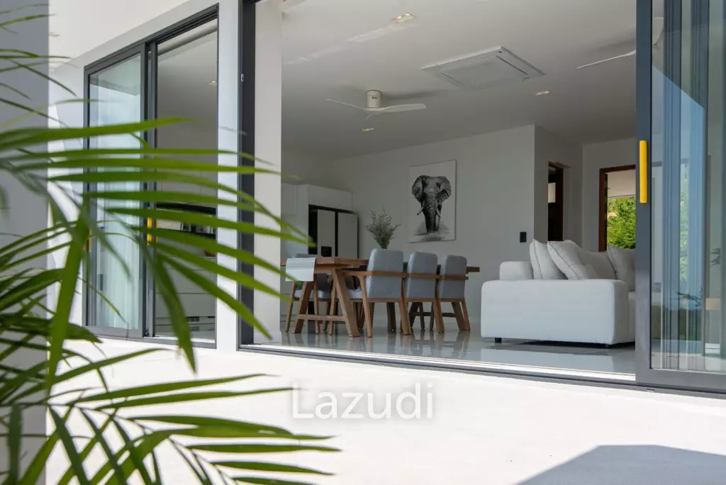 Modern Sea View Villa – 3 Bedrooms in Ban Tai, Koh Samui