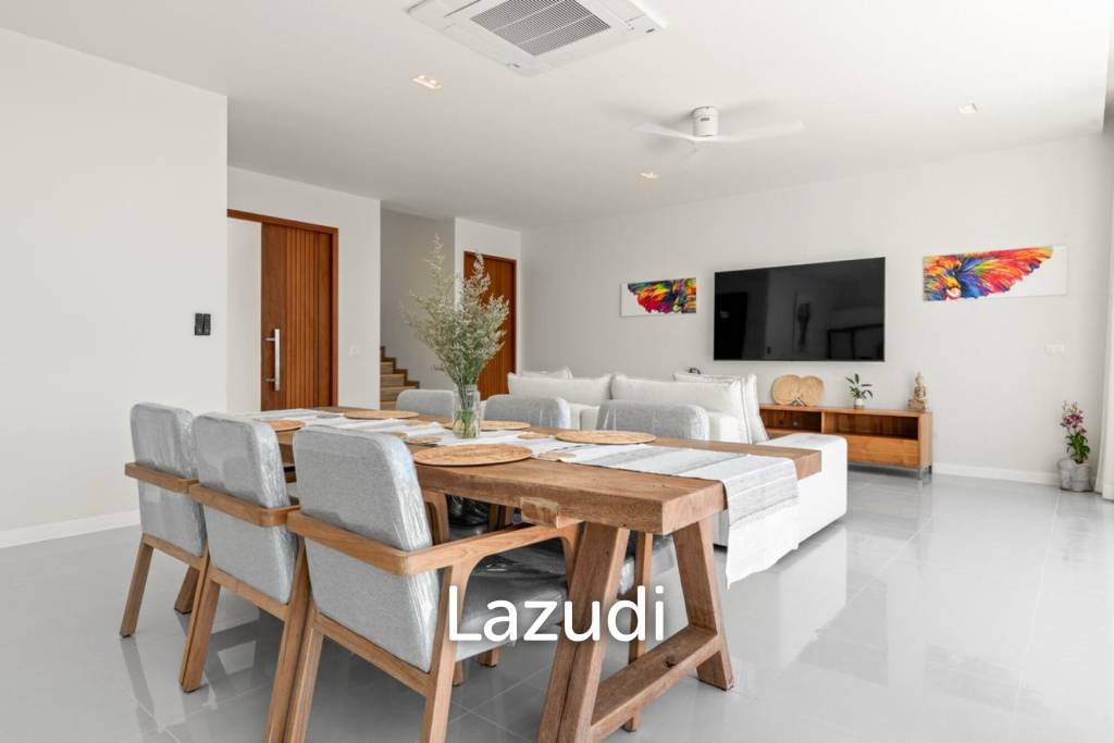 Modern Sea View Villa – 3 Bedrooms in Ban Tai, Koh Samui