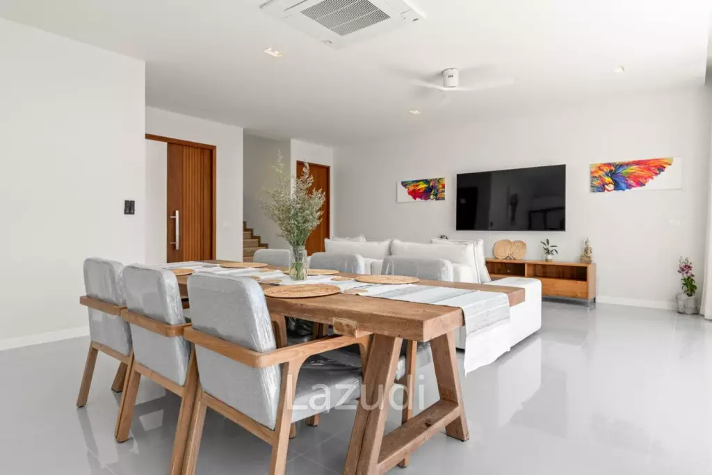 Modern Sea View Villa – 3 Bedrooms in Ban Tai, Koh Samui