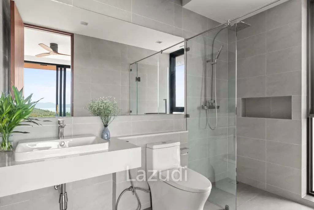 Modern Sea View Villa – 3 Bedrooms in Ban Tai, Koh Samui