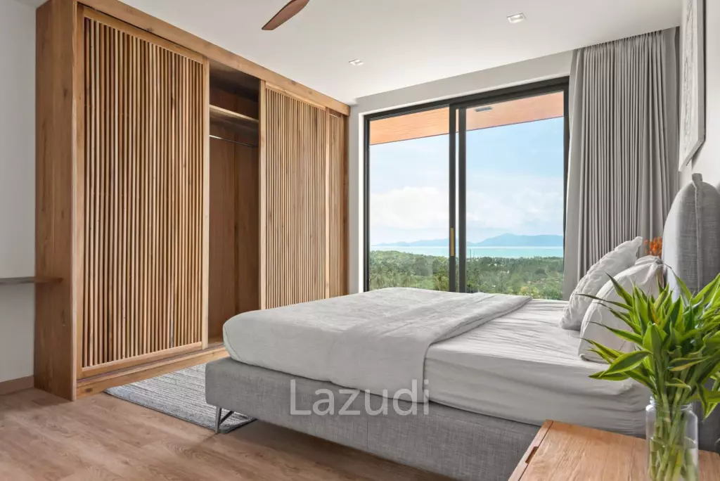 Modern Sea View Villa – 3 Bedrooms in Ban Tai, Koh Samui