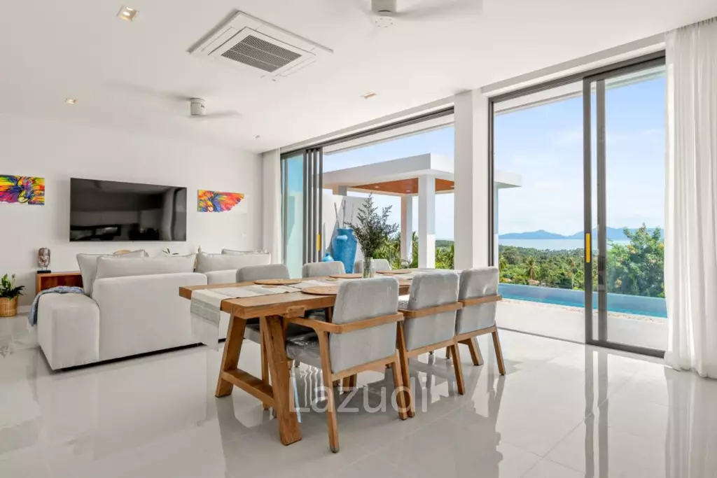 Modern Sea View Villa – 3 Bedrooms in Ban Tai, Koh Samui