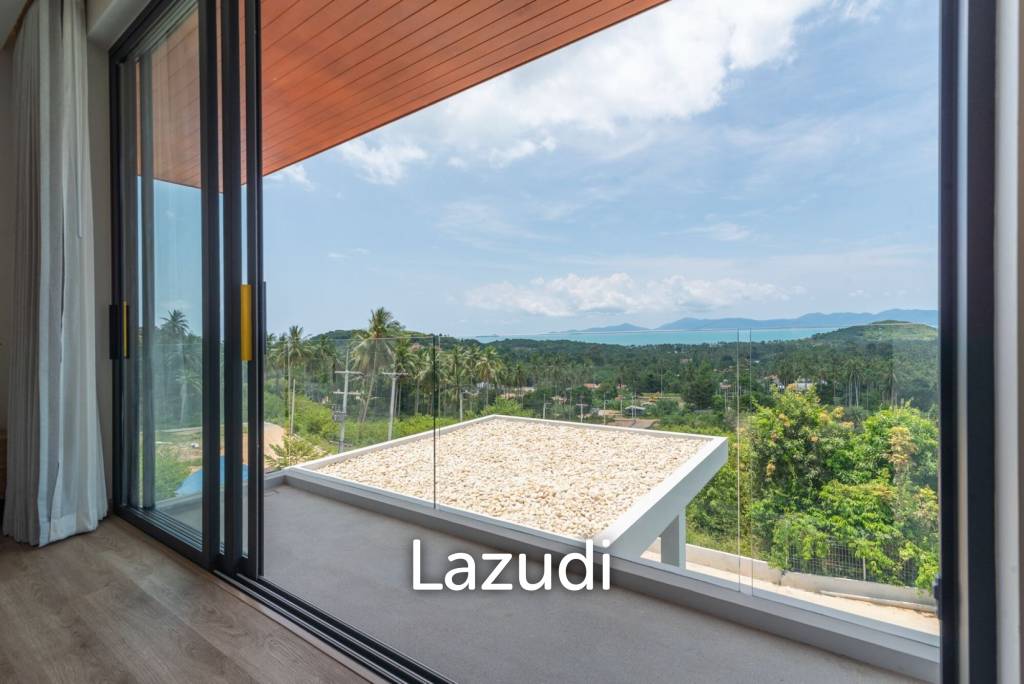 Modern Sea View Villa – 3 Bedrooms in Ban Tai, Koh Samui