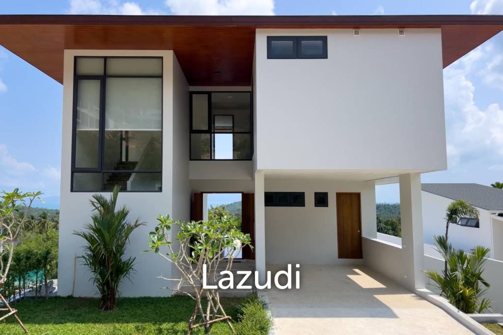 Modern Sea View Villa – 3 Bedrooms in Ban Tai, Koh Samui