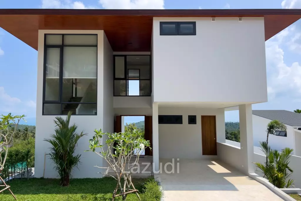 Modern Sea View Villa – 3 Bedrooms in Ban Tai, Koh Samui