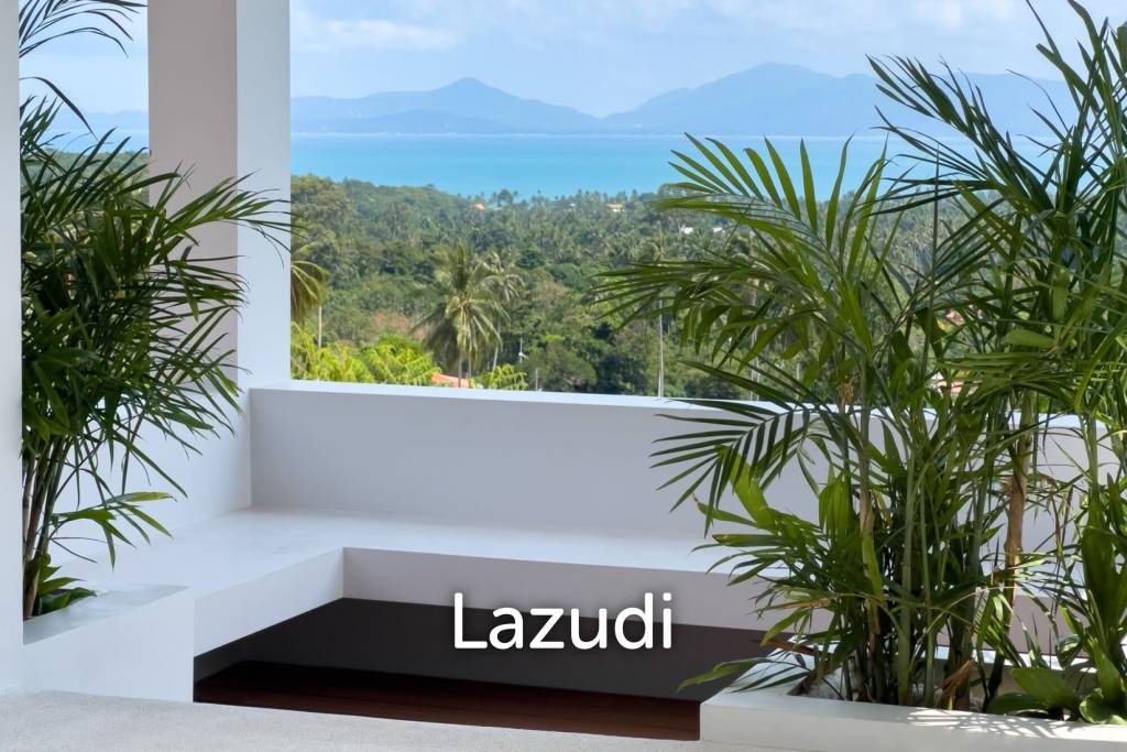 Modern Sea View Villa – 3 Bedrooms in Ban Tai, Koh Samui