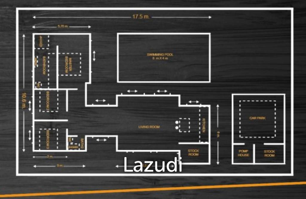 SIAM VILLA : 3 bed pool villa