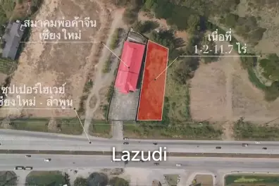 ขายที่ดิน 1 ไร่ 2 งานศักยภาพสูงติดถ.ซุปเปอร์ไฮเวย์