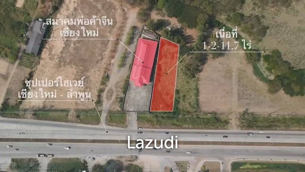 1.5 Rai Land for Sale, High Potential Next to Superhighway