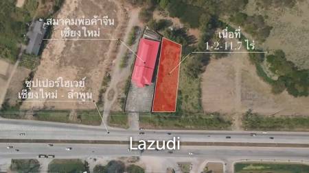 1.5 Rai Land for Sale, High Potential Next to Superhighway