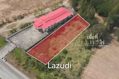 ขายที่ดิน 1 ไร่ 2 งานศักยภาพสูงติดถ.ซุปเปอร์ไฮเวย์
