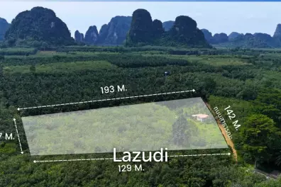 Expansive Freehold Land with Mountain Views in Krabi