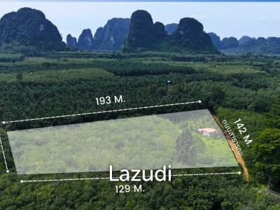 Expansive Freehold Land with Mountain Views in Krabi