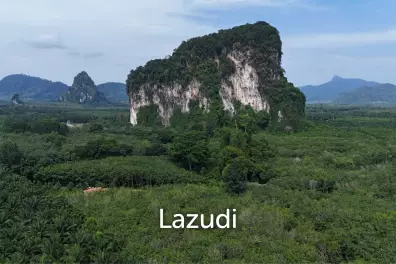 Expansive Freehold Land with Mountain Views in Krabi