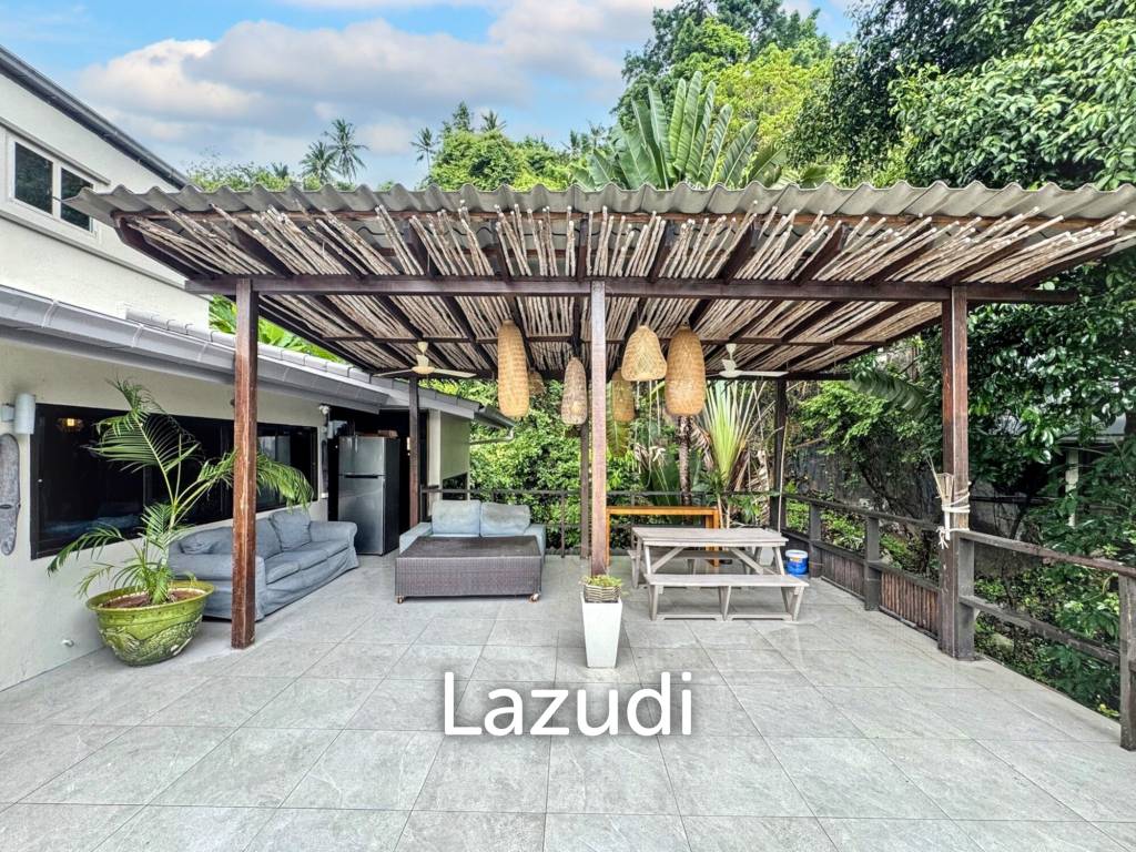 Spacious, Designer 5-Bed Villa in Lamai, Near Windfield International School