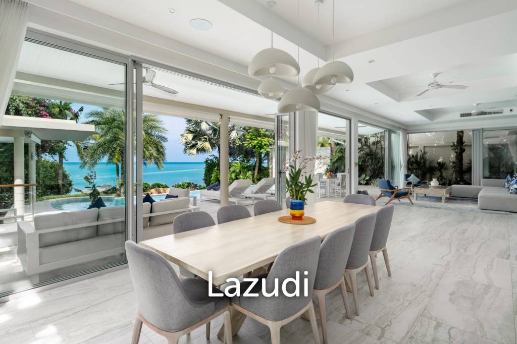 Exquisite 5-Bedroom Beachfront Villa Near Six Senses – Ultimate Luxury