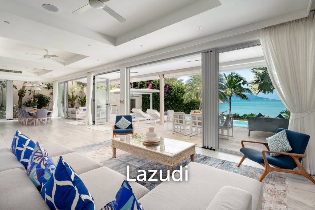 Exquisite 5-Bedroom Beachfront Villa Near Six Senses – Ultimate Luxury