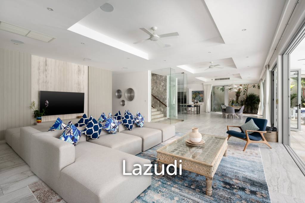 Exquisite 5-Bedroom Beachfront Villa Near Six Senses – Ultimate Luxury