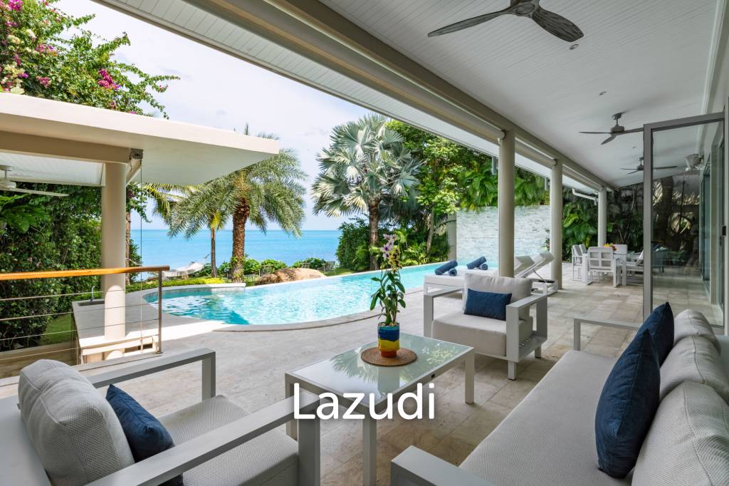 Exquisite 5-Bedroom Beachfront Villa Near Six Senses – Ultimate Luxury