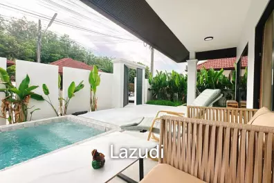 Modern 3 Bedroom Pool Villa Near Blue Tree