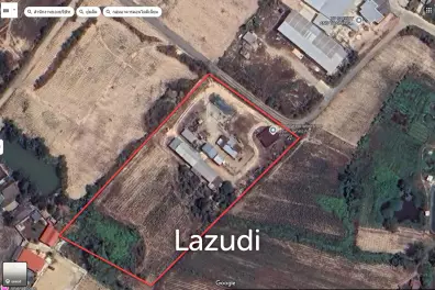 8 Rai 1 Ngan 89 SQ.WA Land And Factory in Rayong