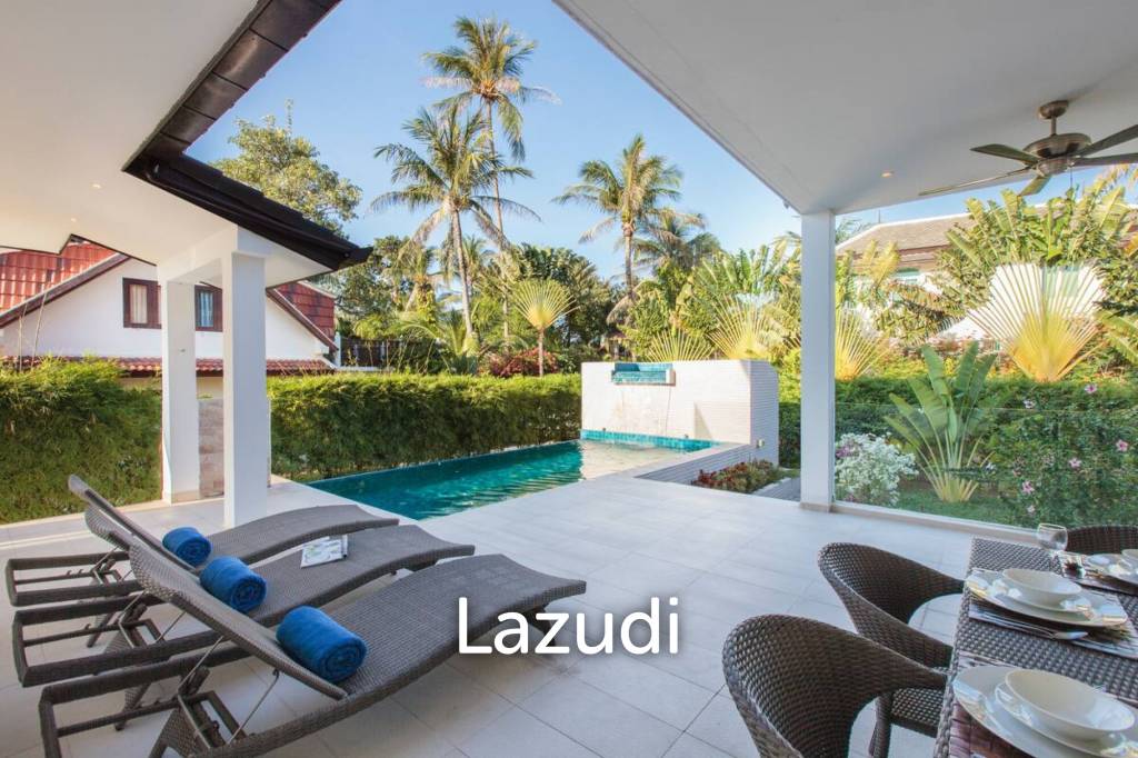 Beachside 3-Bed Villa – Just 30 Meters from Beautiful Bang Por Beach