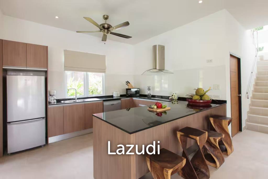 Beachside 3-Bed Villa – Just 30 Meters from Beautiful Bang Por Beach