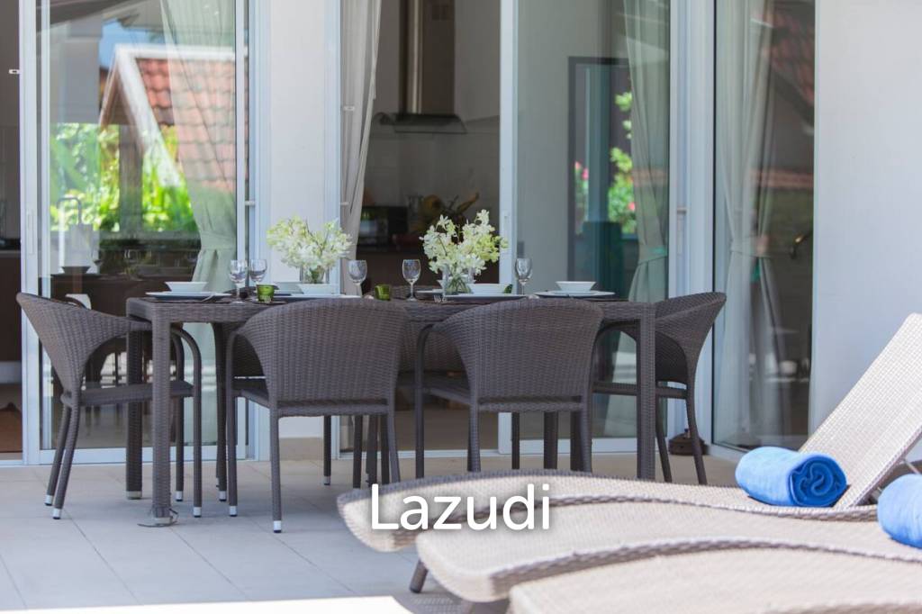 Beachside 3-Bed Villa – Just 30 Meters from Beautiful Bang Por Beach