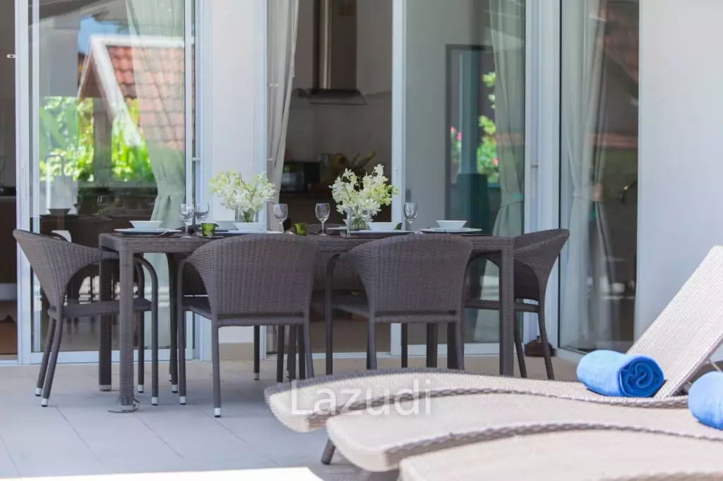 Beachside 3-Bed Villa – Just 30 Meters from Beautiful Bang Por Beach