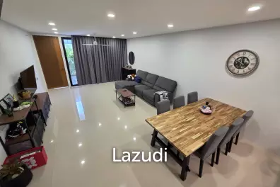 New spacious 220 SQM 3-beds townhouse in gated family-type residence in Maenam