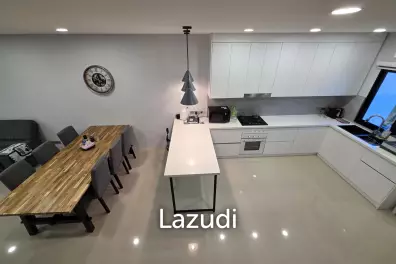 New spacious 220 SQM 3-beds townhouse in gated family-type residence in Maenam