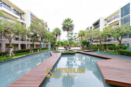 คอนโด 1 ห้องนอนขนาด 60 ตารางเมตร ในโครงการบ้านนับคลื่น ติดหาดเขาเต่า หัวหิน