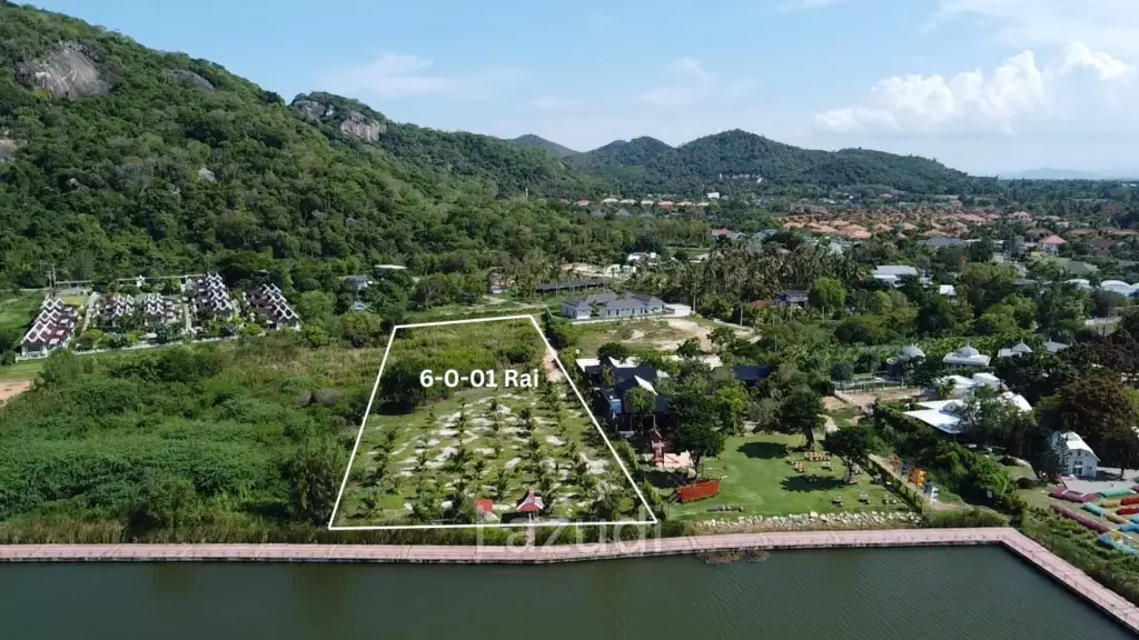 Exclusive 6 Rai Waterfront Land By Khao Tao Reservoir