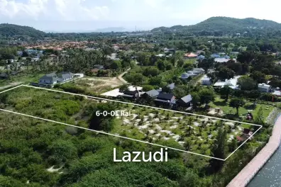 Exclusive 6 Rai Waterfront Land By Khao Tao Reservoir