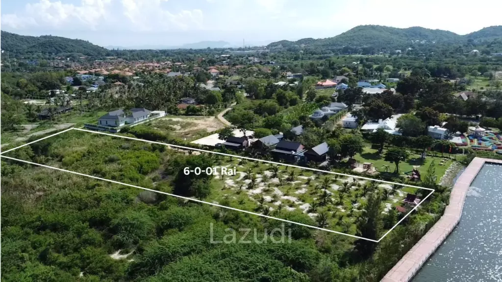 Exclusive 6 Rai Waterfront Land By Khao Tao Reservoir
