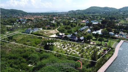 Exclusive 6 Rai Waterfront Land By Khao Tao Reservoir