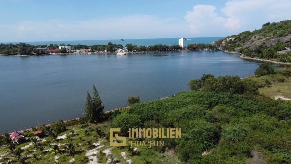ที่ดิน 6 ไร่ ทำเลสุดเอกซ์คลูซีฟ ติดริมอ่างเก็บน้ำเขาเต่า พร้อมวิวภูเขา