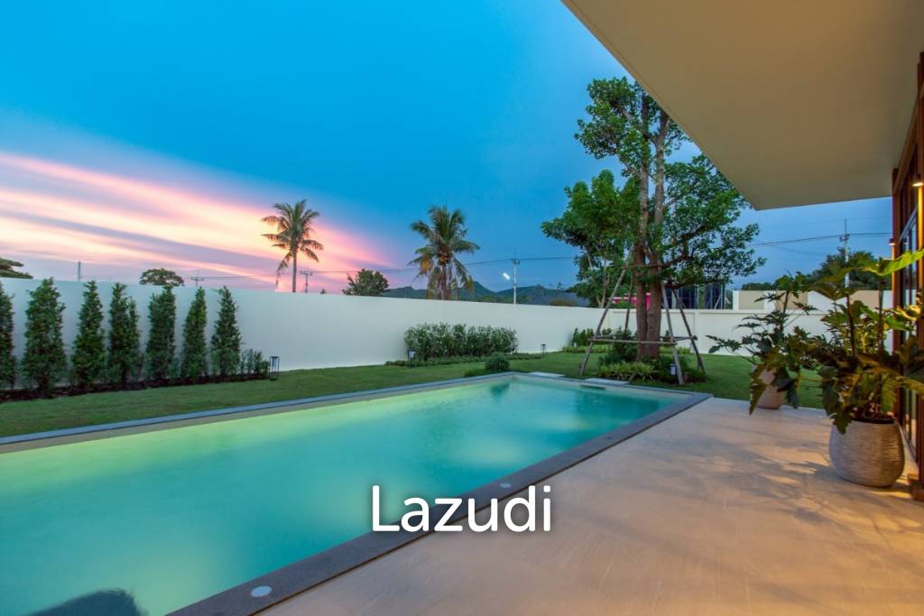 307 sqm modern pool villa in Thap Tai Hua Hin Issara Ville