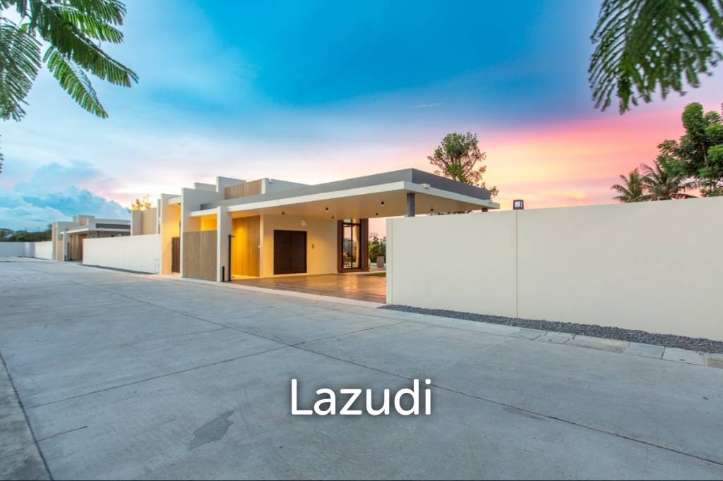 307 sqm modern pool villa in Thap Tai Hua Hin Issara Ville