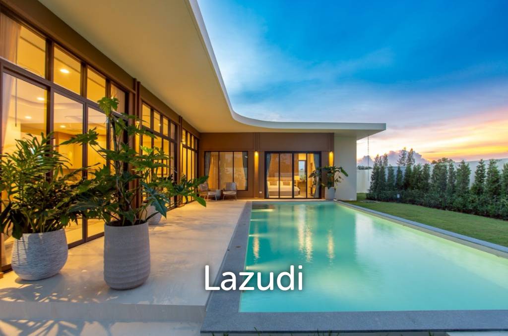 307 sqm modern pool villa in Thap Tai Hua Hin Issara Ville