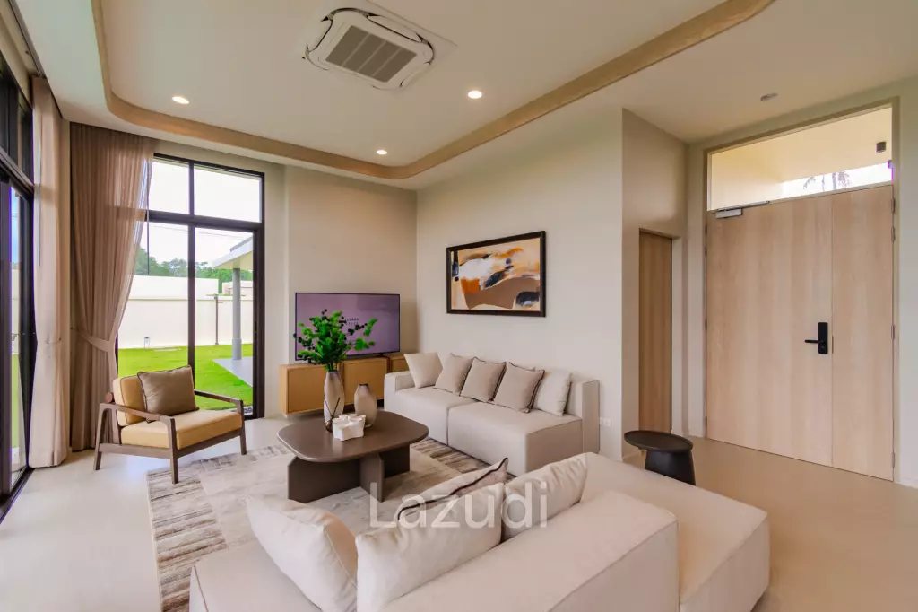 307 sqm modern pool villa in Thap Tai Hua Hin Issara Ville