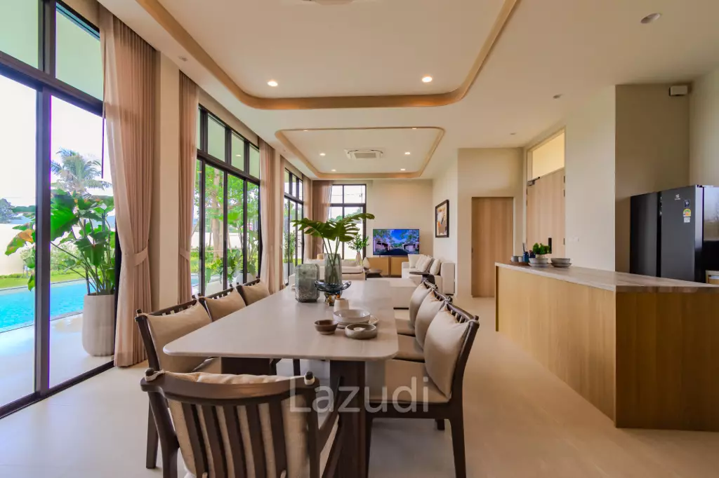 307 sqm modern pool villa in Thap Tai Hua Hin Issara Ville