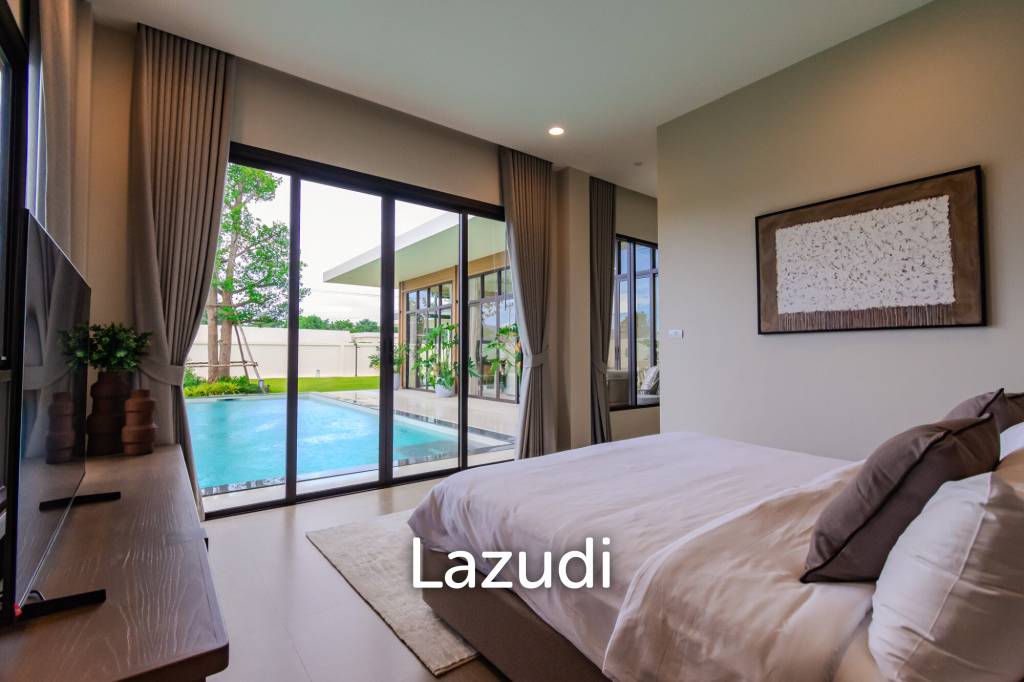 307 sqm modern pool villa in Thap Tai Hua Hin Issara Ville