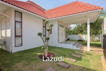 ขายบ้าน 4 ห้องนอนพร้อมสระว่ายน้ำในโครงการกอล์ฟวิลเลจ หัวหิน