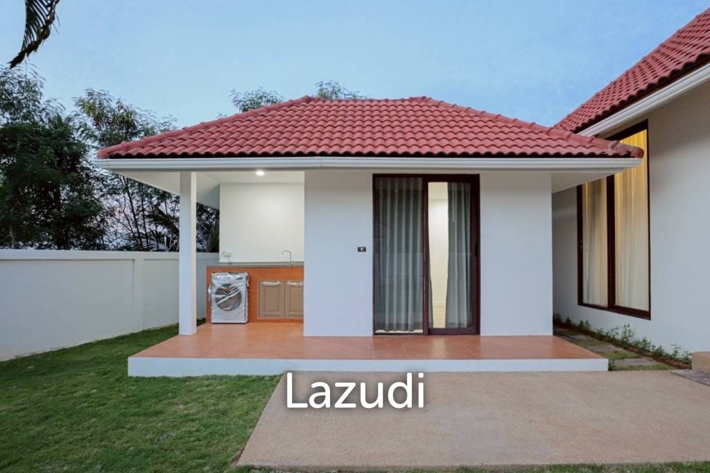 ขายบ้าน 4 ห้องนอนพร้อมสระว่ายน้ำในโครงการกอล์ฟวิลเลจ หัวหิน