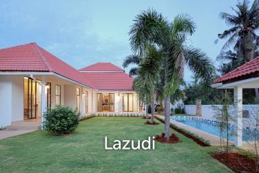 ขายบ้าน 4 ห้องนอนพร้อมสระว่ายน้ำในโครงการกอล์ฟวิลเลจ หัวหิน