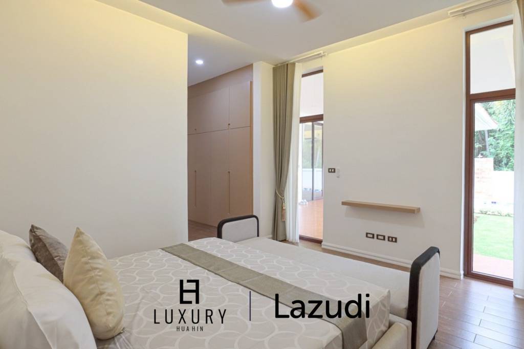 ขายบ้าน 4 ห้องนอนพร้อมสระว่ายน้ำในโครงการกอล์ฟวิลเลจ หัวหิน