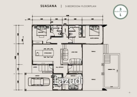 3 Bad 3 Bath 232 SQ.M BelVida Estates Villa Suasana