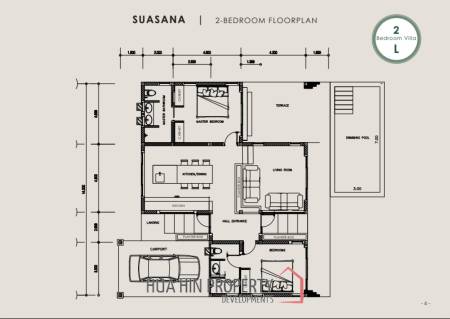 2 Bad 2 Bath 180 SQ.M BelVida Estates Villa Suasana
